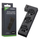 DOBE USB Intelligent Cooling Fan Cooler with 3 Radiator Fans for XBOX One Game Console