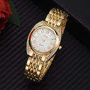 High-end Ladies Roman Numerals Quartz Watch Fashion Casual Steel Belt Women Watch