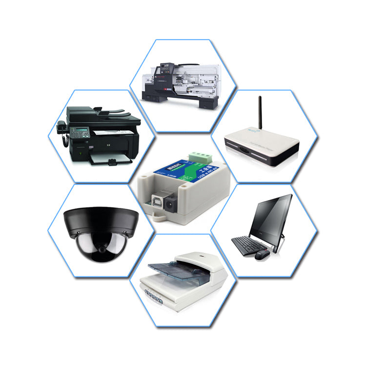 1Pcs Upgraded Version Industrial Use USB to RS485 Module Lightning Protection Protocol Converter Module