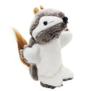 27CM Stuffed Animal Squirrel Fairy Tales Hand Puppet Classic Children Figure Toys Plush Animal