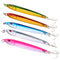 5Pcs/Set 100mm 40g Metal Jig Fishing Lure 3D Eyes Lead Fish Isca Artificial Fishing Hard Baits