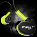 FONGE S500 Sport Stereo Bass 3.5mm In-ear Earphone Running Waterproof Sweatproof with Mic Headset