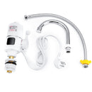 3000W Tankless Instant Electric Hot Water Heater Faucet LED Kitchen Bathroom Heating Tap
