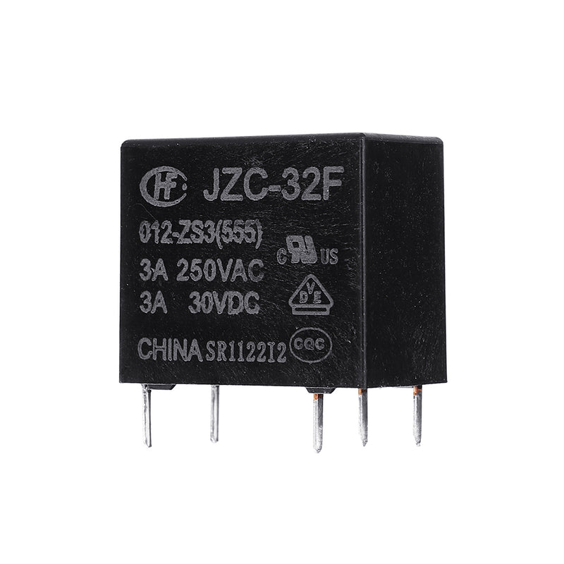 5Pcs HF32F-JZC-32F- 005 012 024-ZS3 5V 12V 24V DC 3A 5Pin Relay Module