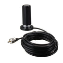 Dual Band Vehicle Car Antenna Mobile Radio Magnetic Mount Base Cable w/ Sucker