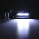 1.5W 8cm Adjustable 2835 LED Aquarium Fish Tank Super Slim Light Lamp Black