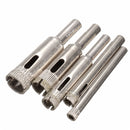 5pcs Diamond Hole Saw Drill Bit Set 5/6/8/10/12mm Tile Ceramic Glass Porcelain Marble Hole Saw