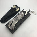 ZANLURE 2PCS Stainless Steel Camouflage Fish Pliers Set Fishing Gripper Set Outdoor Portable Fishing Tool