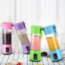 400ML Portable Electric Juicer Shaker Mixer Cup USB HandHeld 6 Blade Blender Mix Drinks Cocktail Coffee Juice