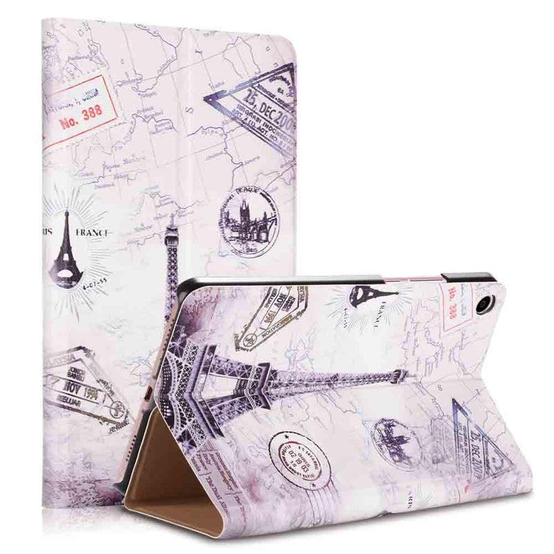 Iron Tower Painting Tablet Case for 8 Inch Xiaomi Mipad 4