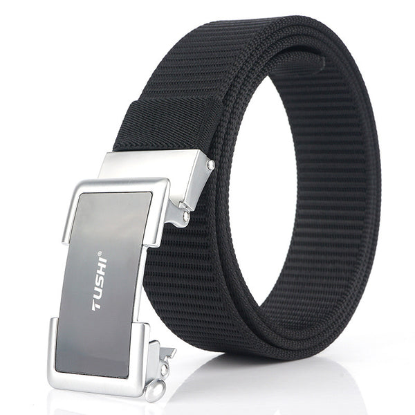 TUSHI 125cm Quick Release Metal Buckle Tactical Belt Business belt Nylon Belt Waist Belt