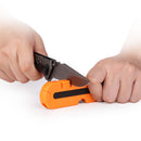 Minleaf TY1808 Kitchen Portable Multi-Function Compass Whistl Sharpener Diamond Tapered Sharpening Tools Sharpen Stone