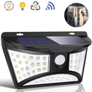 Solar Power 68 LED Wall Light PIR Motion Sensor Waterproof Outdoor Garden Yard Security Lamp