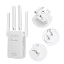 Four Antenna Router 300Mbps Signal Repeater Amplifier WR09 Wireless Wifi