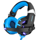 K2 3.5mm Gaming LED Light Headphone USB 7.1 Stereo Surround Sound Computer Headset Headband with Mic