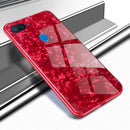 Bakeey Shell Glossy Soft Frame Hard Back Tempered Glass Protective Case for Xiaomi Mi 8 Lite