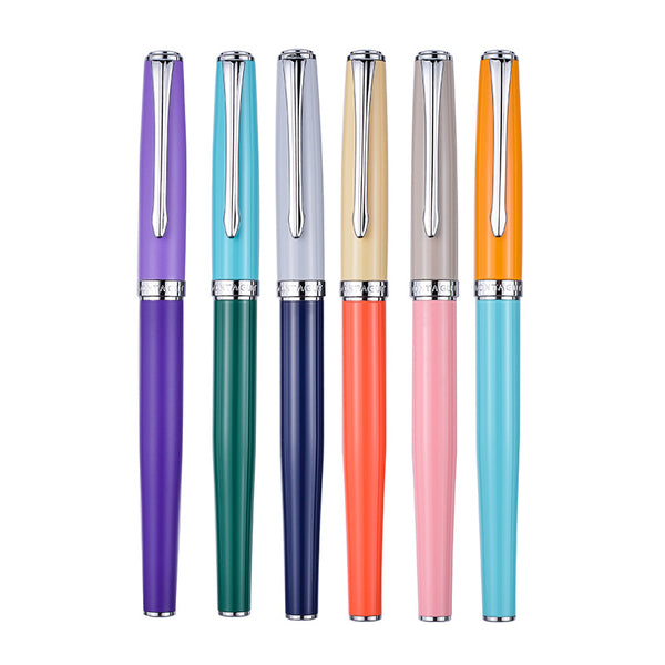 Montagut M705 Fountain Pen 0.38mm / 0.5mm Nib Calligraphy Pen Writing Signing Ink Pens Office School Stationery Supplies Gifts for Friends Families