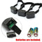 Electronic Dog Fencing System Dog Training Device Underground Shock Collar 3 Collars Pet Dog Electric Fence for 3 Dogs Pet Trainer