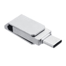 2 In 1 Waterproof Type-C OTG USB 2.0 64GB 128GB Flash Drive U Disk For Type-C Smart Phone Laptop Desktop PC Macbook