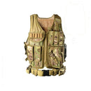 Outdoor CS Camouflage Vest Adventure Multifunctional Waistcoat Tactical Jacket