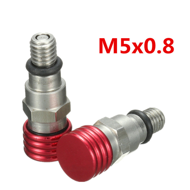 M5x0.8 Motocross Fork Air Bleeder Valves For Showa KAYABA Forks