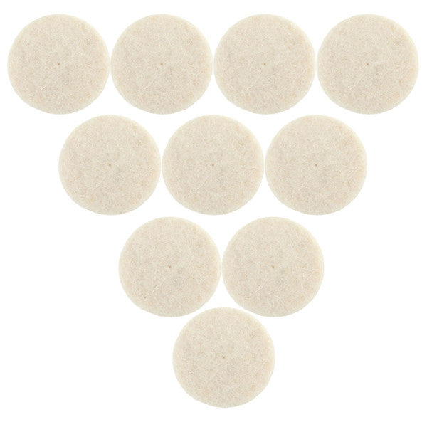 33pcs Soft Felt Electric Mill Polishing Buffing Wheel Mixed Set Accessory For Rotary Tools