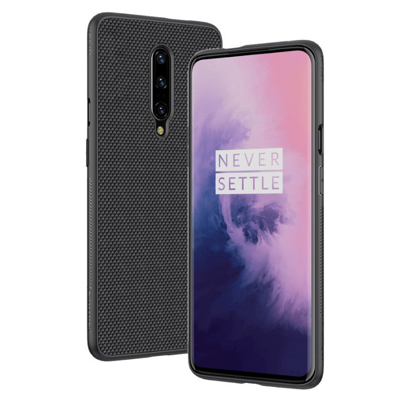 NILLKIN Slight Nylon & Synthetic fiber Anti-scratch Textured Protective Case for OnePlus 7 Pro