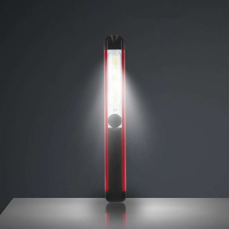 Skywolfeye Portable LED+White COB+Red COB 500Lumens 5Modes USB Rechargeable Work Light Outdoor Multifunctional Waterproof Maintenance Lamp Flashlight with Magnets