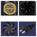 IPRee 400W 220V Mini Touch Screen Air Cooler and Air Heater Outdoor Camping Electric Winter Heating Summer Cooler Device-Touch Screen