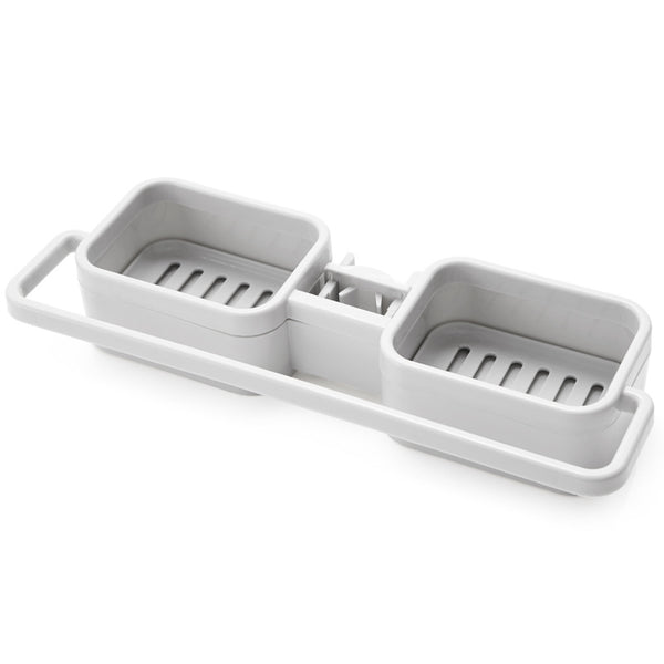 Plastic Sink Tap Faucet Storage Holder Rack Bathroom Kitchen Sponge Shelf Drain Shelf