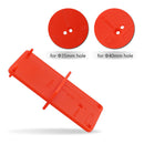 Hinge Hole Opener Drilling Guide Locator Door Cabinet Tool For Woodworking