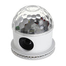 E27 RGB LED Bluetooth Speaker Bulb Crystal Ball Disco DJ KTV Stage Light Lamp AC85-265V