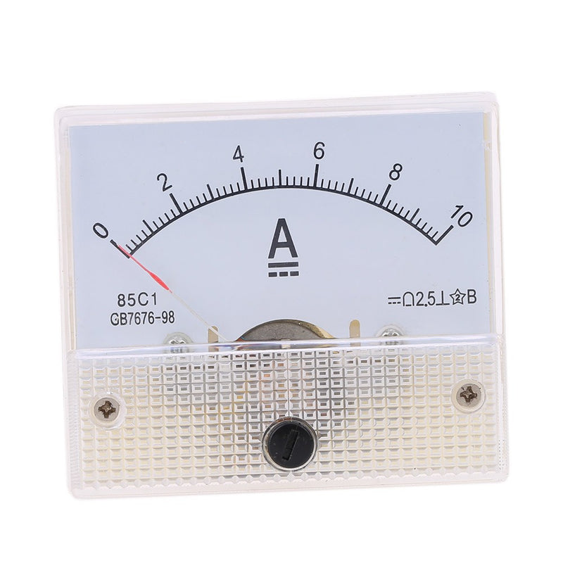 85C1-DC5A/ 85C1-DC10A DC Ammeter Pointer Head Current Meter