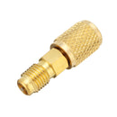 5pcs R1234yf R134a And R12 Special Can Tap Adapter Fittings Kit for 1/4 SAE 1/2 Inch ACME LH