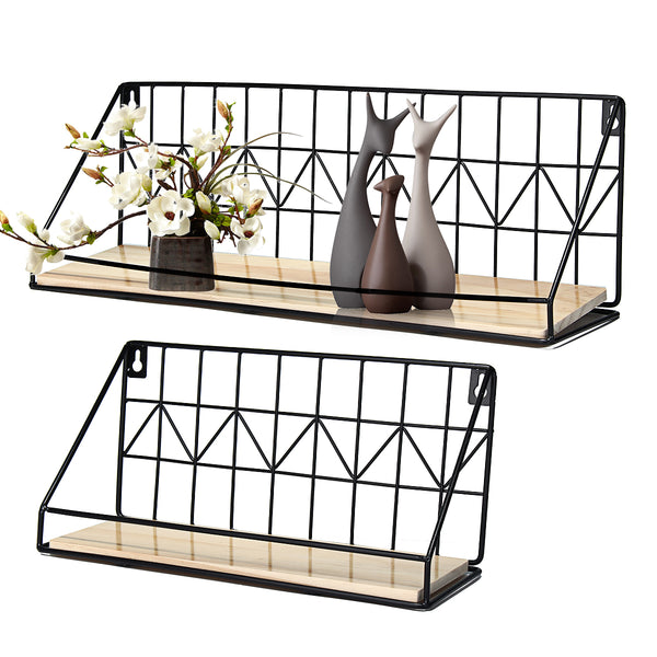 Floating Shelves Wall Mounted Wood Wall Storage Shelves Living Room Hanging Shelf Decorations