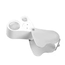 30x 60x 2 LED Lights Double Lens Magnification Handheld Reading Magnifier