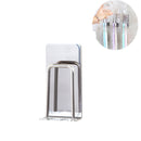 Honana BX Stainless Steel Toothbrush Holder Mug Toothbrush Holder Self-Adhesive Toothbrush Holder