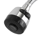 Bathroom Kitchen Faucet Hot Cold Mixed Taps Stretchable Shower Spray type Wall Faucet