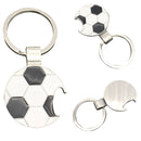 Honana Football Metal Key Beer Bottle Opener World Soccer Cup Fans Key Chains Home Club Decoration