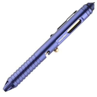 LEOHANSEN T10 1 Pc Defence Tactical Gel Pen Multifunctional Brass Whistle Pen Writing Signing Pen Outdoor Survival Tools