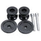 6MM M6x1.25mm Motorcycle Paddock Stand Bobbin Adapter Swing Arm Slider For Yamaha YZF R6 R1 98-11