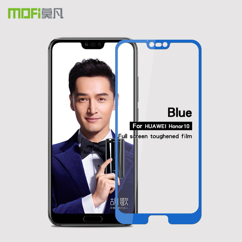 Mofi Diamond 9H Anti-Explosion Full Screen Tempered Glass Screen Protector for Huawei Honor 10