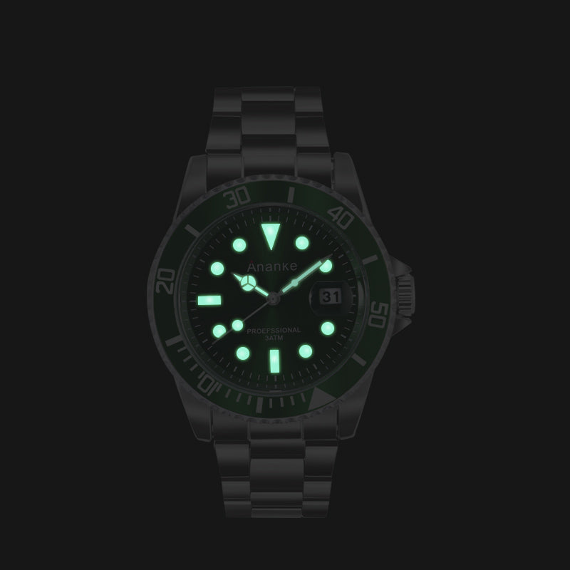 Ananke AN17 Business Style Full Steel Men Wrist Watch Waterproof Quartz Watches