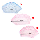 Umbrella Style Food Cover Anti Fly Mosquito Meal Cover Lace Table Tool Foldable