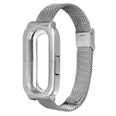Bakeey Anti-lost Design Mesh Stainless Steel Watch Band for Xiaomi Miband 3
