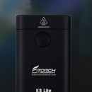 Fitorch K3 Lite 3 LED 550lm USB Rechargeable Mini LED Keychain Light IPX6 Waterproof EDC Flashlight Outdoor Torch Light