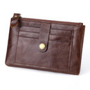 Leather Coin Purse Multi-function Coins Bag Card Mini Key Case