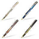Moonman N3 Celluloid Acrylic Beautiful Stripes Fountain Pen EF 0.38mm Nib Fashion Excellent Office Writing Pen Gift Set