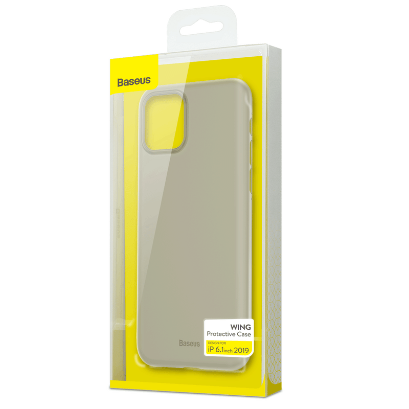 Baseus Ultra Thin Anti-scratch Matte Translucent PP Protective Case for iPhone 11 6.1 inch