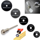6pcs Metal HSS Circular Saw Blade Set Cutting Discs for Rotary Tool